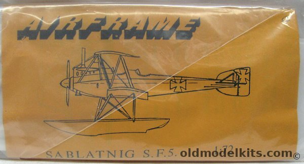 Airframe 1/72 Sablatnig SF-5 (SF.5) plastic model kit